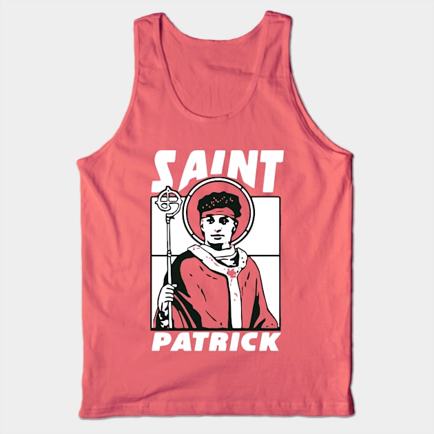 Saint Patrick Mahomes Tank Top by jasminerandon69